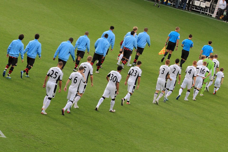 Calcio Inglese_025.jpg - Fulham – Manchester City 2 - 2Ingresso in campo